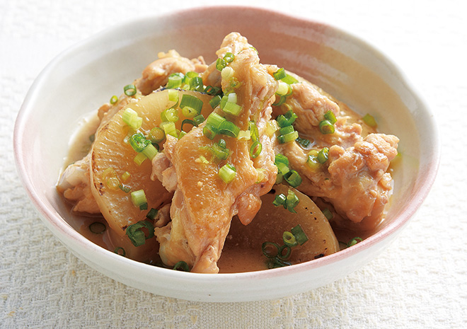 鶏手羽元とじゃが玉・こんにゃくの味噌煮☆Pure Life☆ ～おいしく、楽しく、健康に。～