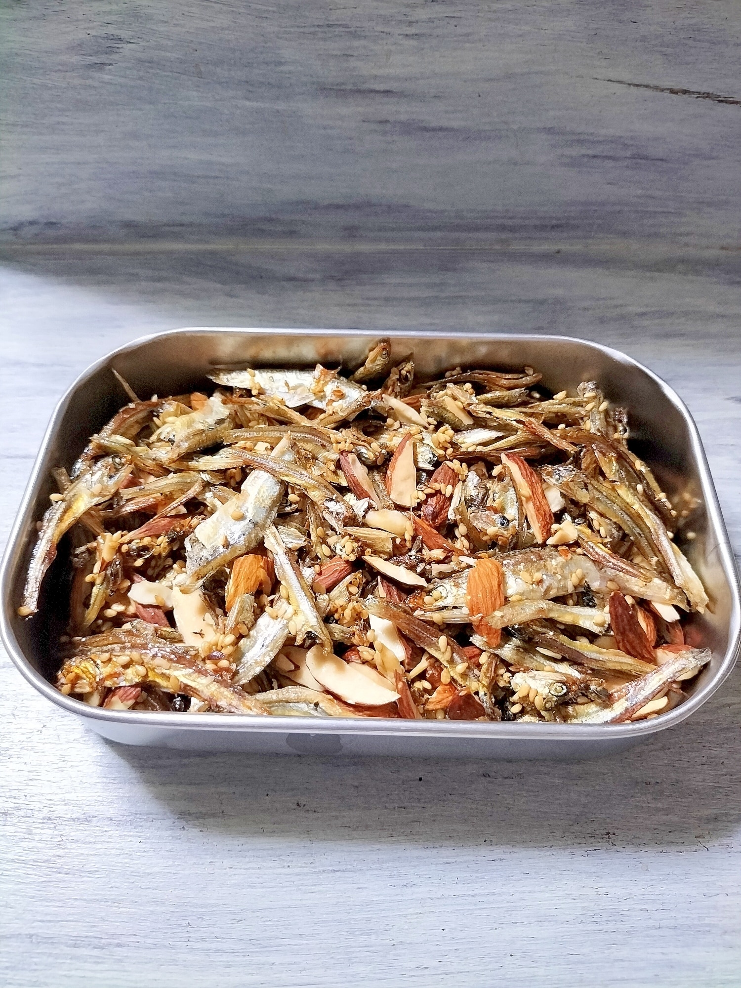 手作りアーモンドフィッシュ – おいしいノンオイル リケンのノンオイル理研ビタミン