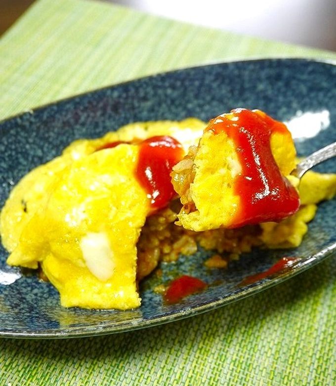 ミニオムライスお弁当TikTok