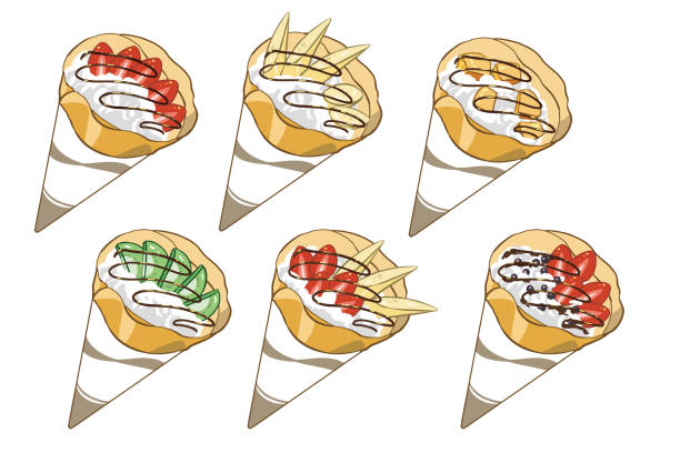 ☁️クレープの日 うさちゃんねこちゃんお揃いのおくるみ🤍 クレープの日、前もあったね😳 前描いたクレープのイラスト個人的にお気に入りなのでまた描けて嬉しいです *¨* ♡ イラスト絵drawingillustillustrationpowanekocatrabbitふわふわ