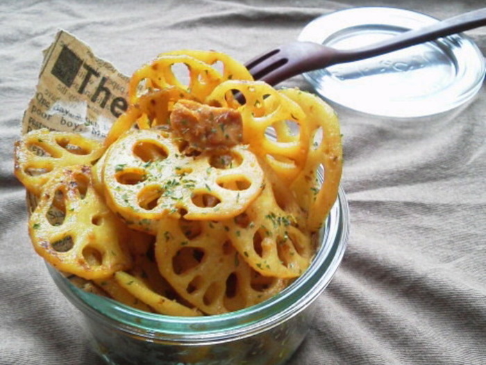 おすすめれんこん料理 梅酢れんこんの生春巻き