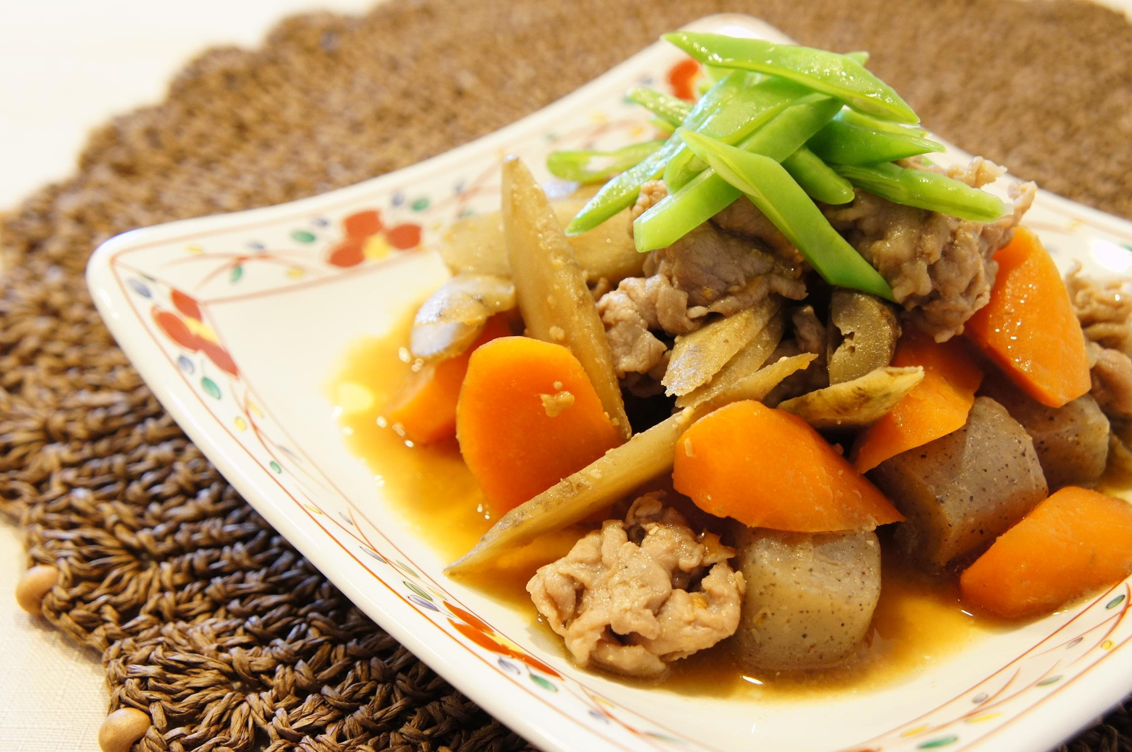 豚のくるみ味噌焼き