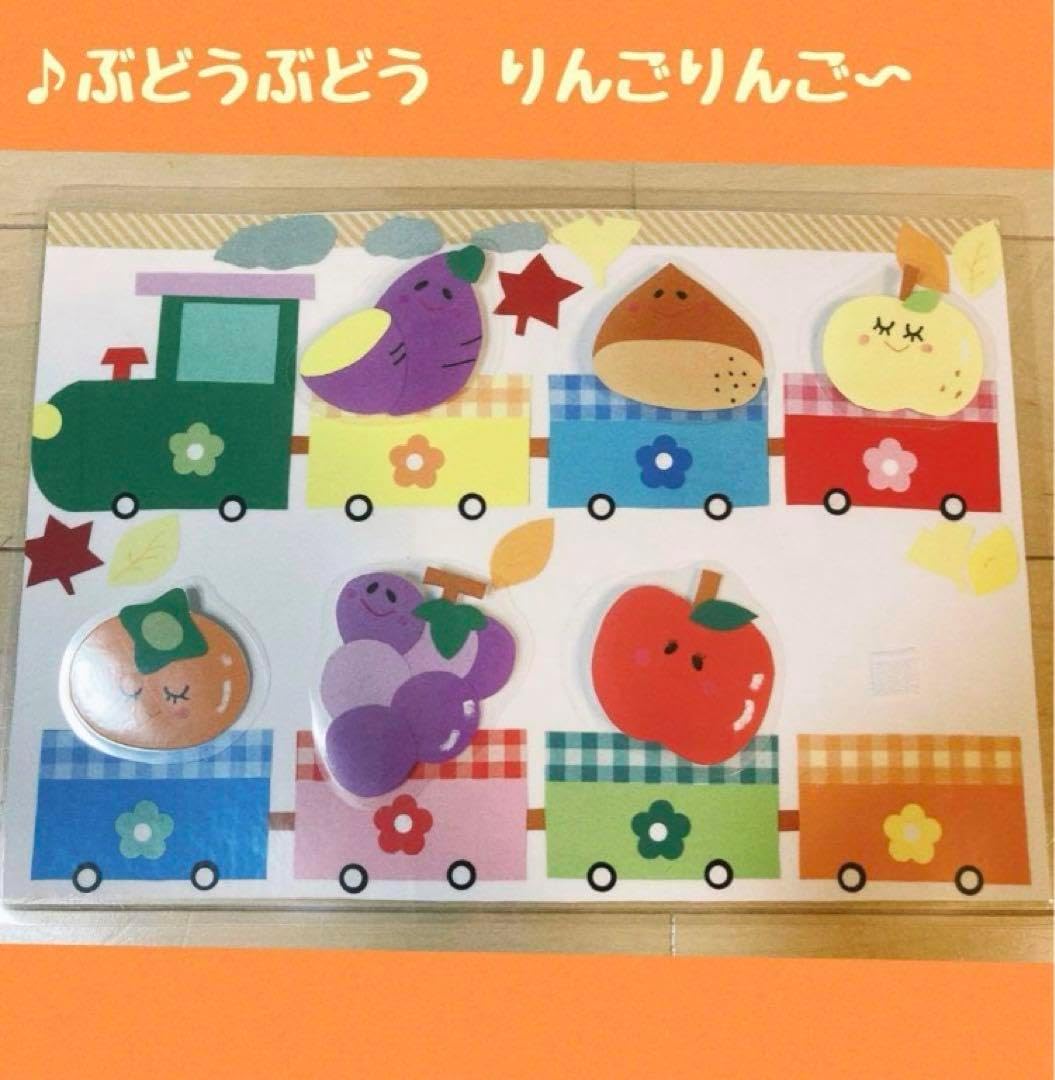 くだもの列車 マジックテープシアター A4サイズ ラミネート加工 くだもの列車「くだもの列車」のスケッチブックシアター作り方です♡素材での販売のお問い合わせのDMをたくさん頂きました！ありがとうございます✨ 遅くなってしまいすみません😭 minneで素材販売予定