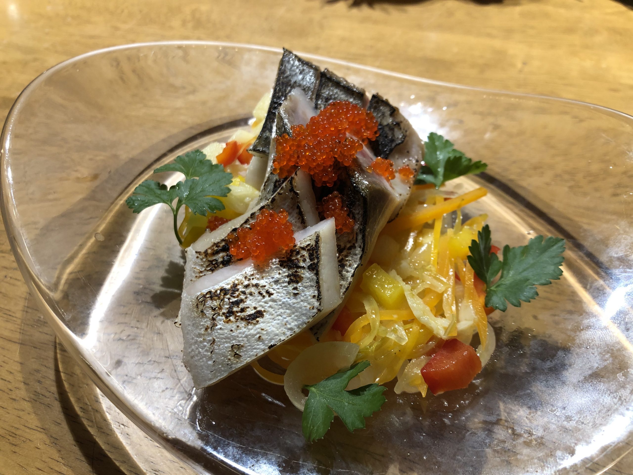 アジの炙り酢締め しめ鯵の炙り の写真素材87608342- PIXTA