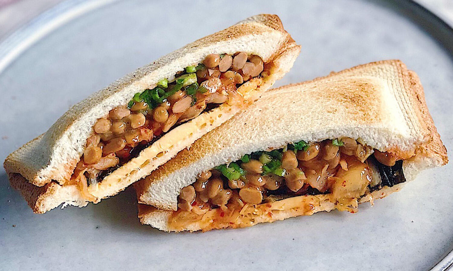 キムチのサンドイッチ