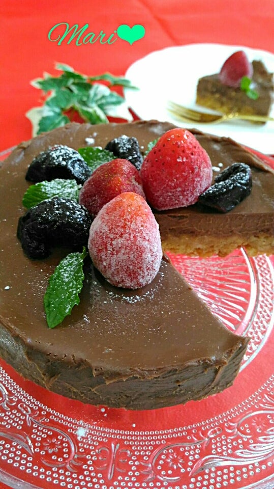 生クリームなし！材料3つで生チョコタルト作り方