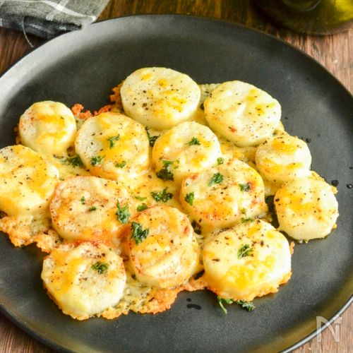 15 05 15 長芋とほうれん草とキムチのチーズ焼きキムチレシピ