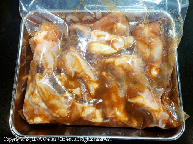 手羽元の甘辛ケチャップオーブン焼き