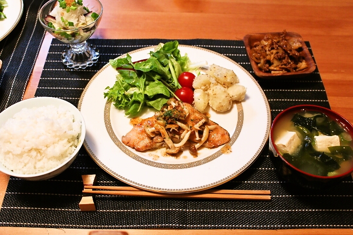 舌平目のムニエルのレシピと付け合わせの作り方