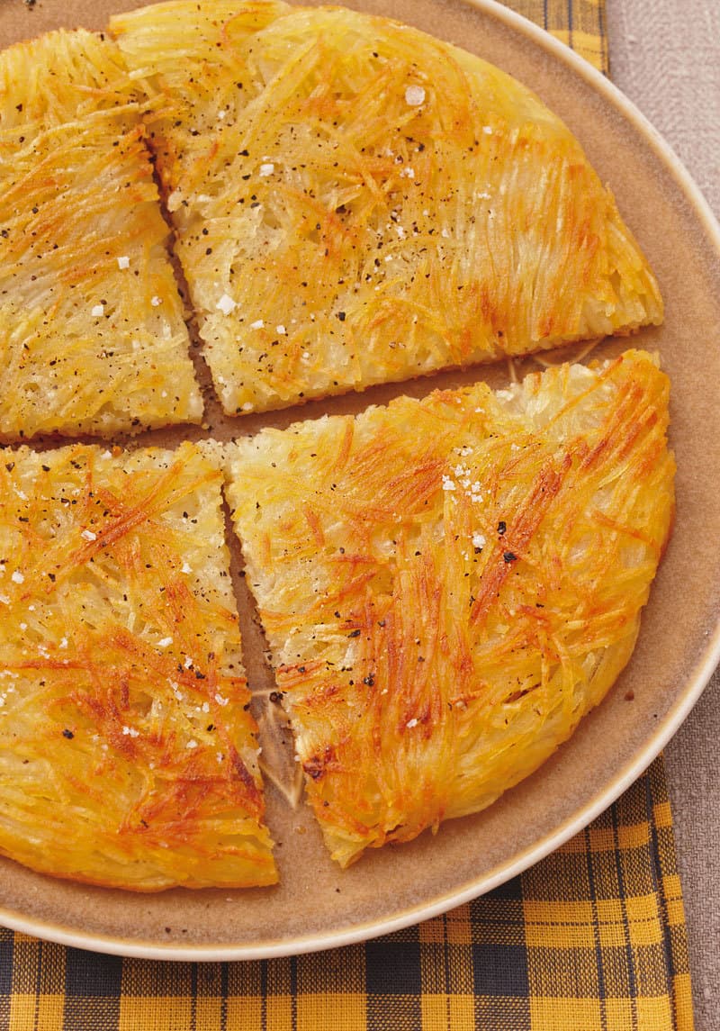 チーズと鮭とじゃがいものお手軽ガレットキリンレシピノート - とっておきの「おつまみ」から「デザート」までキリン