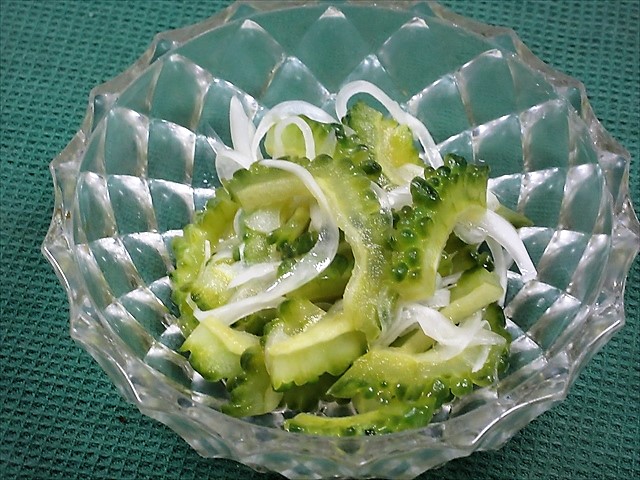 ゴーヤの酢漬け，ゴーヤのマリネ，ニガウリの酢漬け，ニガウリのマリネ