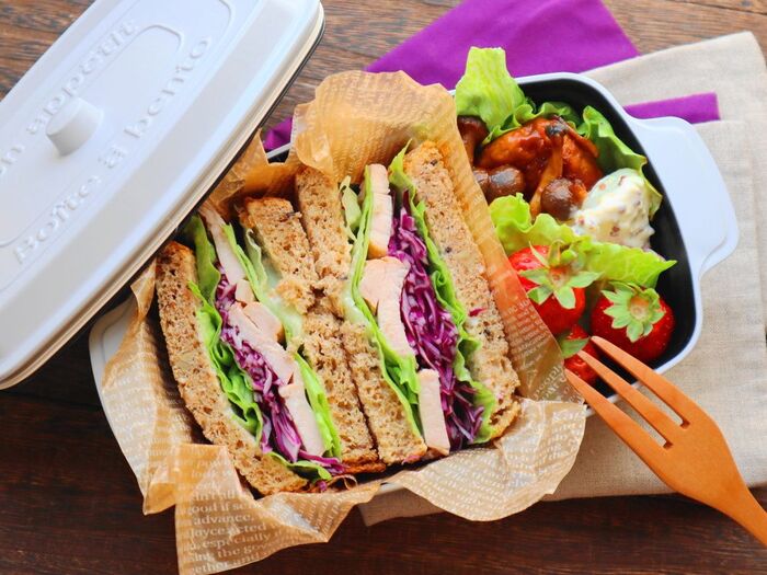 コツを解説！サンドイッチのお弁当作り