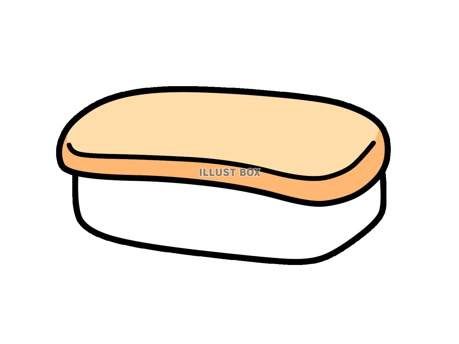 寿司 ホタテてがきですの！β かわいい・ゆるい無料イラスト