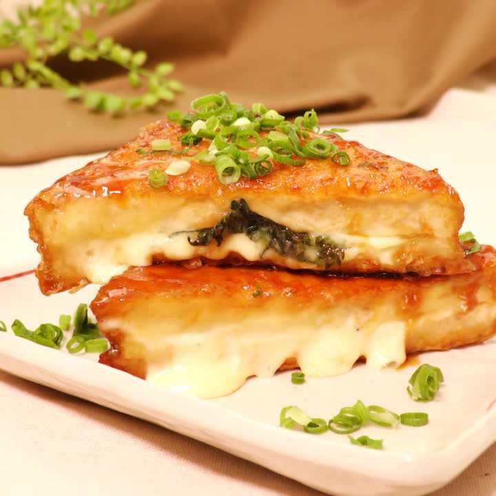 簡単で定番☆厚揚げのカリカリ焼き レシピ・作り方