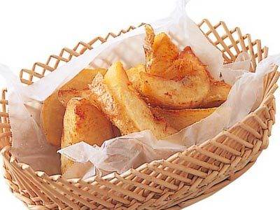 無敵のフライドポテト★ 揚げずにカリッ！ホクッ！