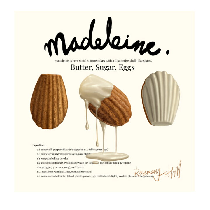 個人商店が季節感のあるお菓子のミニポスターを作成してみる