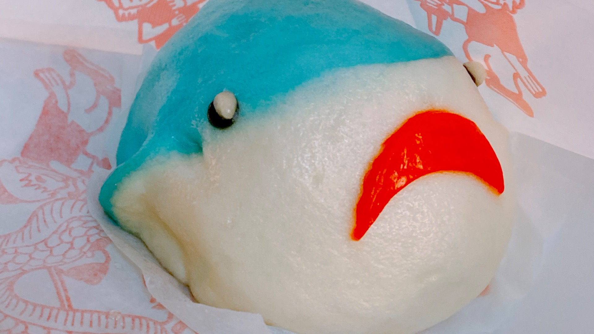 神戸の中華街で販売されている動物の顔をした蒸し饅頭の写真素材73640731- PIXTA