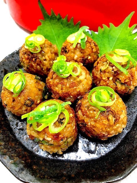 タコ焼き風ひとくちおにぎり