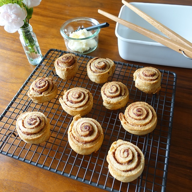 ホットケーキミックス・シナモン・スコーン