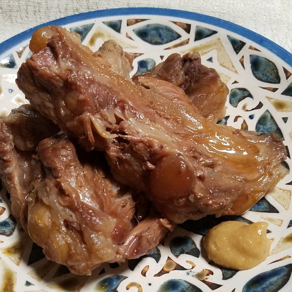 とろとろコク旨♪ 圧力鍋で作るソーキの煮込み