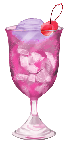 線画のメロンソーダフロートのイラスト素材104908903- PIXTA