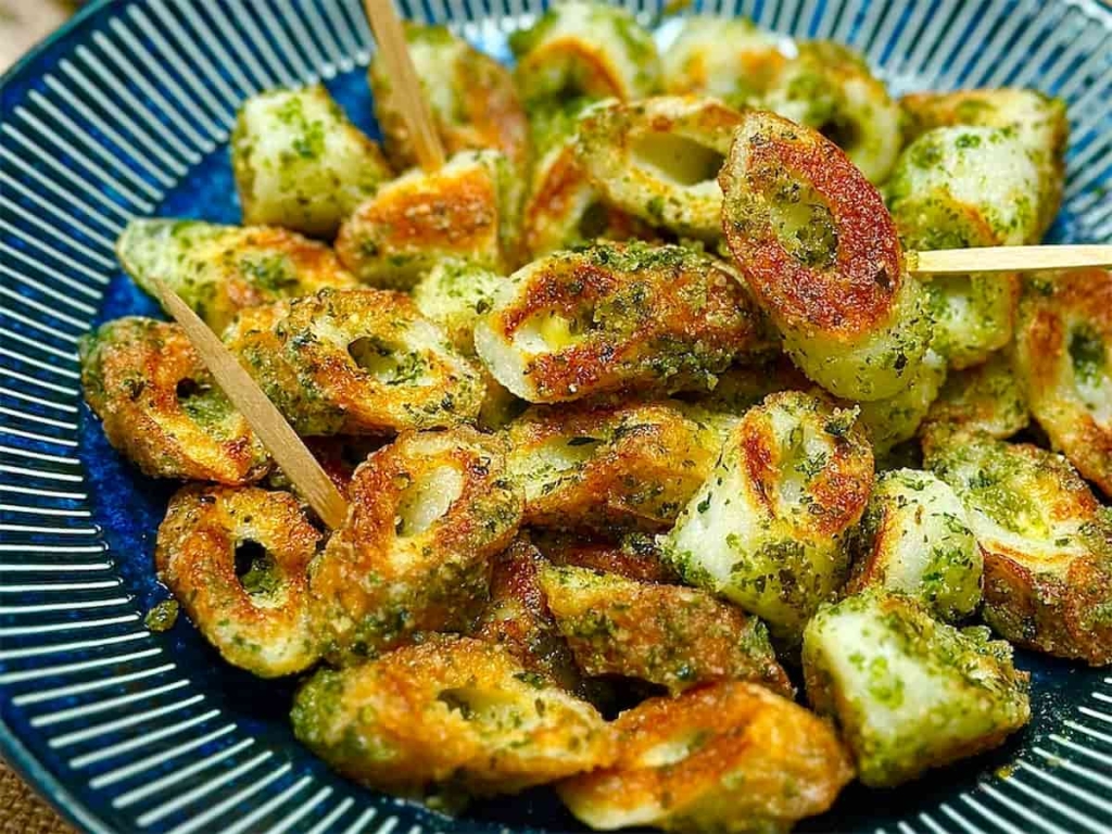 ピリ辛ねぎちくわ