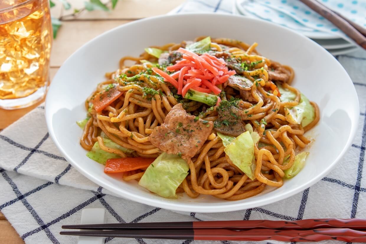 焼きそば 献立TikTok