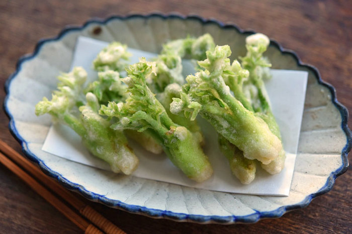 片栗粉で！根菜の天ぷら