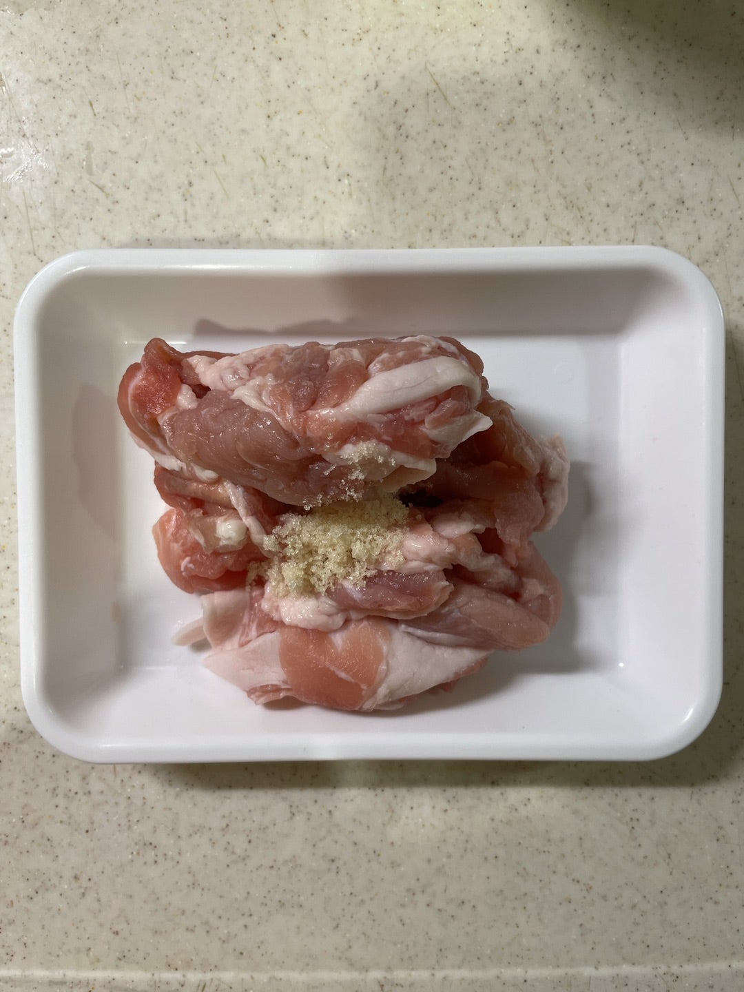 少ない材料で♪ 豚こまミンチの和風ミニハンバーグ