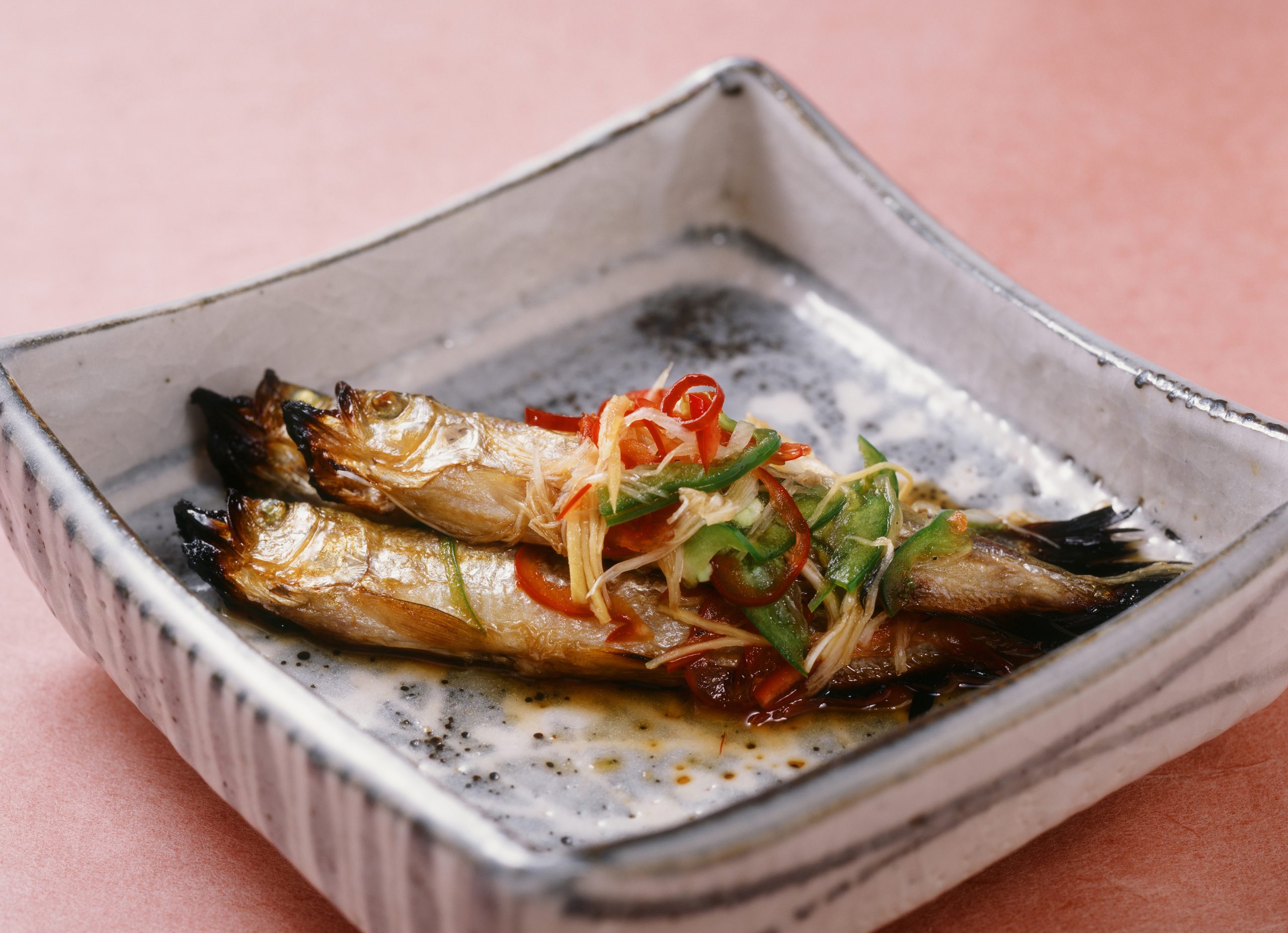 カリッとさんまの南蛮漬け