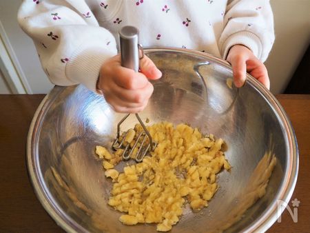 米粉のしっとり完熟バナナケーキ