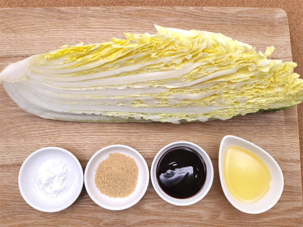超簡単白菜レシピ。切って炒めるだけ！余った白菜は炒めてください