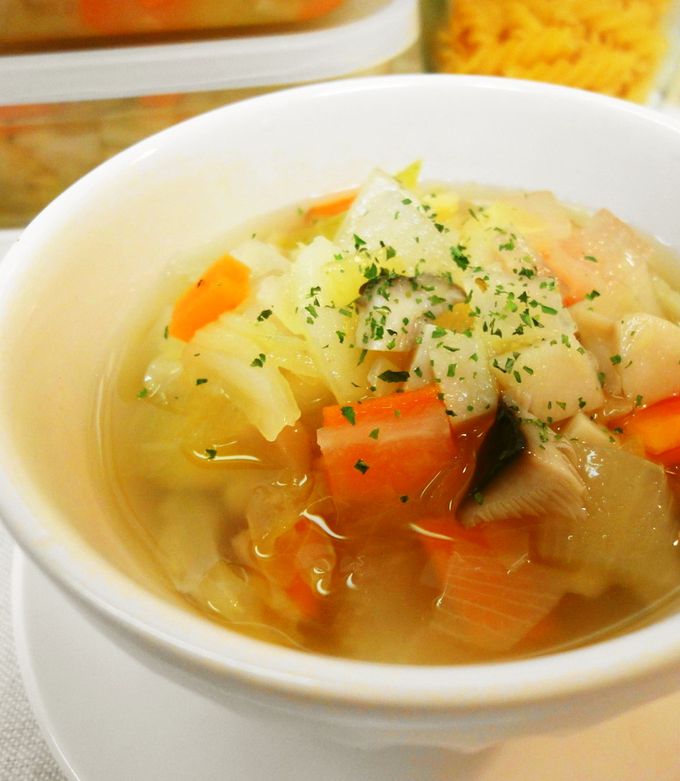 簡単！青梗菜の朝食スープ by おそなクックパッド簡単おいしいみんなのレシピが392万品