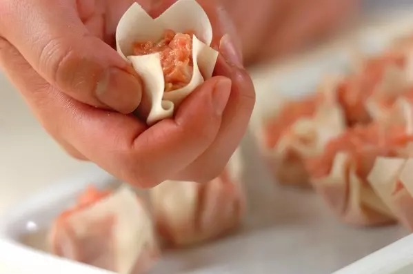 フライパンで！手作りシュウマイ