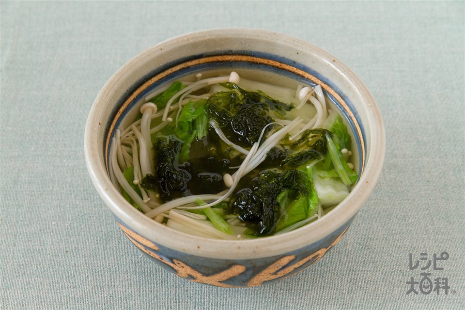 柚子胡椒香る小松菜とえのきの簡単おろしポン酢和えレシピ