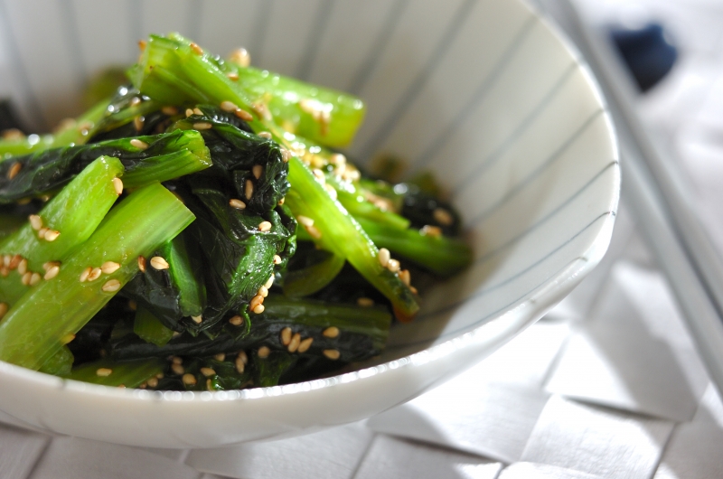 小松菜おひたしレシピ 人気１位・殿堂入り クックパッドつくれぽ1000越え夕食のおかず.com