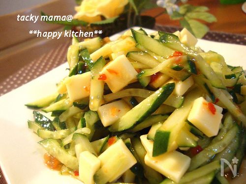 さっぱり！！熊本県産ナスときゅうりのサイコロ小鉢：農林水産省