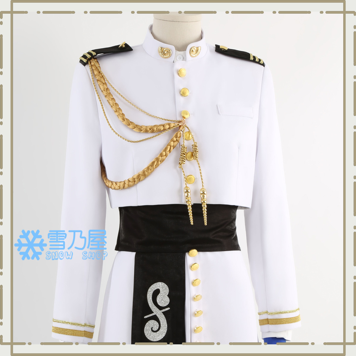 雪乃屋製 あんスタ 朔間凛月 黒雪 La Mort コスプレ 衣装 M