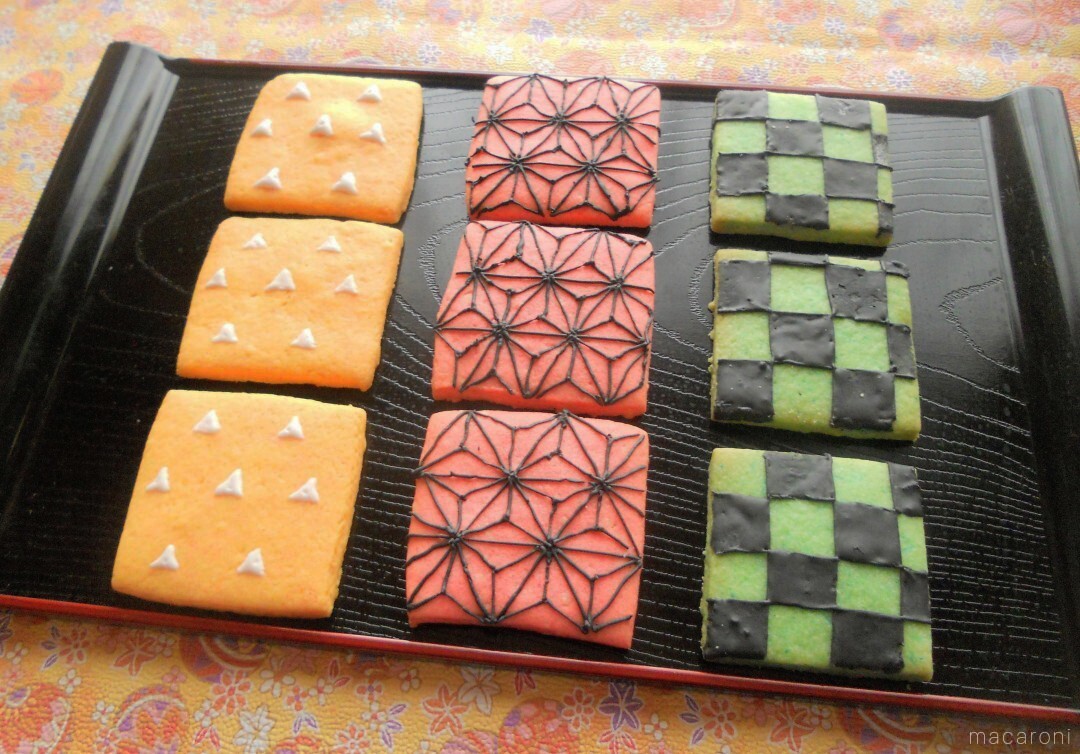 イースターアイシングクッキ