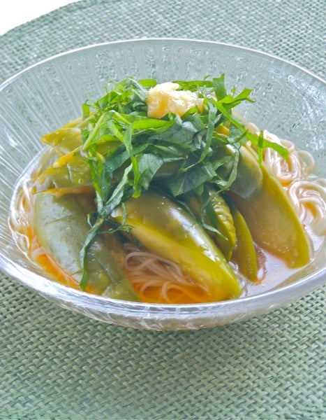 豚しゃぶおろしなす素麺