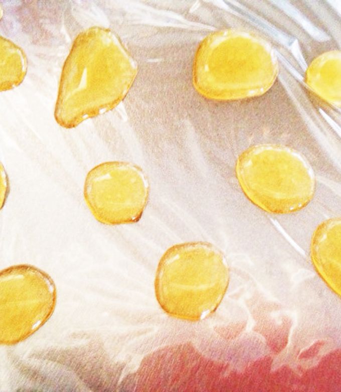 電子レンジで「べっこう飴」