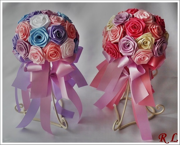 リボンのブーケ – LE BONHEUR ル ボヌール フラワーブログ