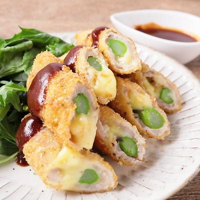 簡単肉巻きチーズフライのレシピ