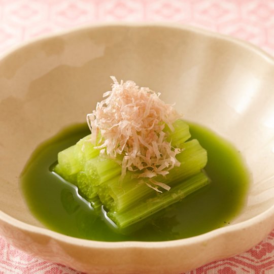 白だしで簡単調味！ 豚バラとレタスのさっと煮