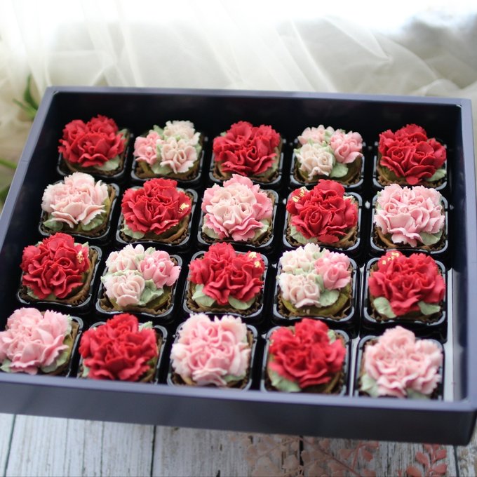 あんフラワークッキー最新版動画講座オリジナルバージョンanemone