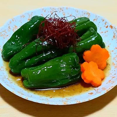 鶏肉とトマトとピーマンの白だし焼き