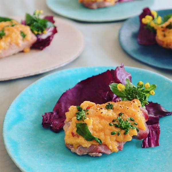 板前修業鰆の菜種焼き 鰆について 菜種焼きについて あしらいについて レシピ 材料の説明 鰆の下準備 菜の花とびしゃ玉の用意 あしらい用意 焼き上げ盛り付け