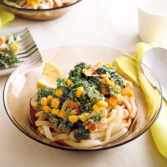 ワザあり 海老の大かき揚げうどん