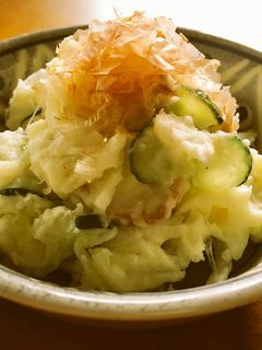 期間限定 セブンイレブン「和風ぽてとさらだ 半熟煮玉子のせ」 - ポテサラ、あるいはKOREA DAYS