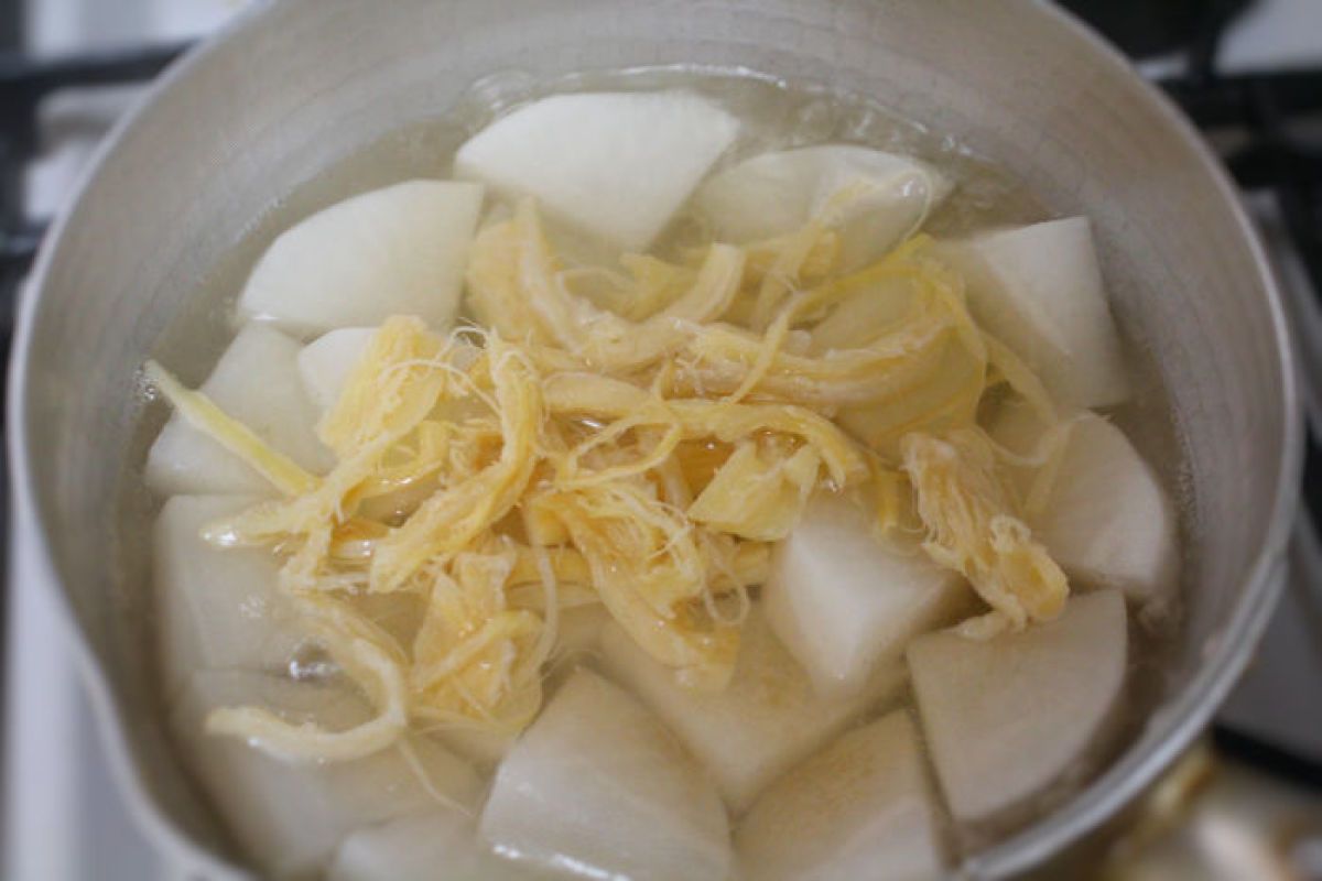 郷土食レシピ「いか干し大根の煮物」 京丹後市